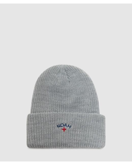 Noah Core Logo Beanie (High Rise in Grey | Lyst UK