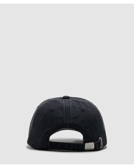 Human Made Black 6 Panel Twill Cap