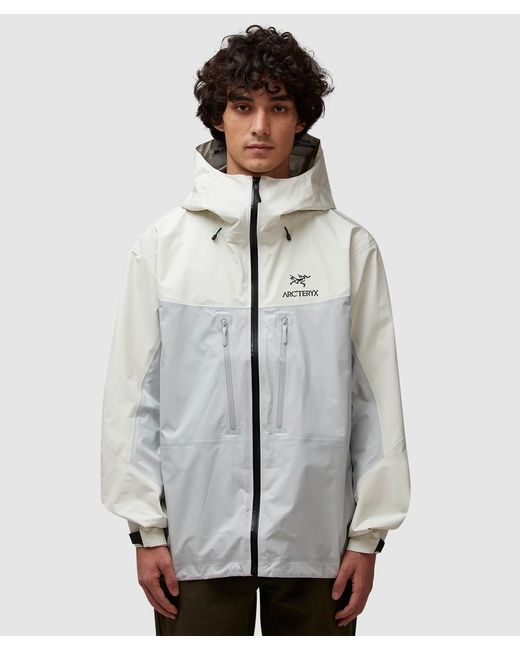 Arc'teryx Alpha Jacket in Gray for Men | Lyst