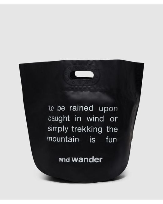 And Wander Black 35L Storage Bucket
