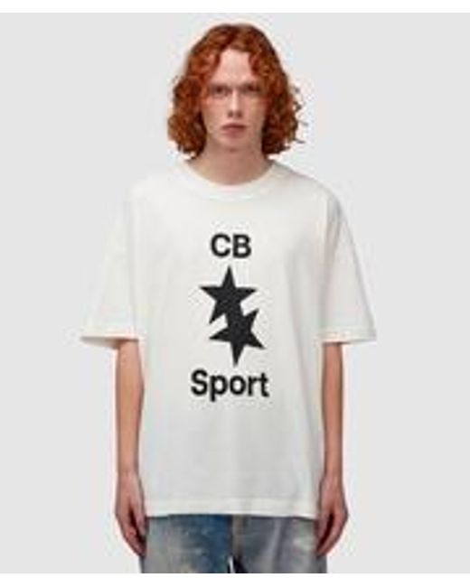 Cole Buxton White Sport T-shirt for men