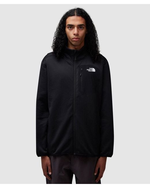 The North Face Black Full Zip Fleece Jacket for men