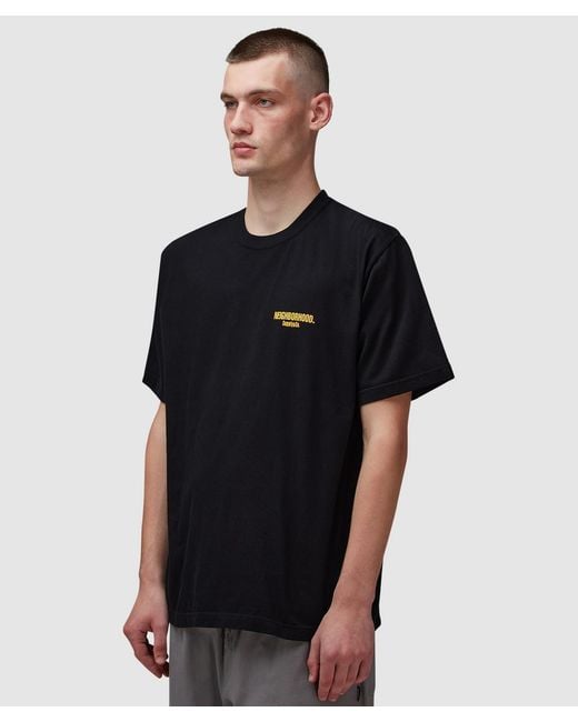 Neighborhood Black Nh Ss-2 T-Shirt