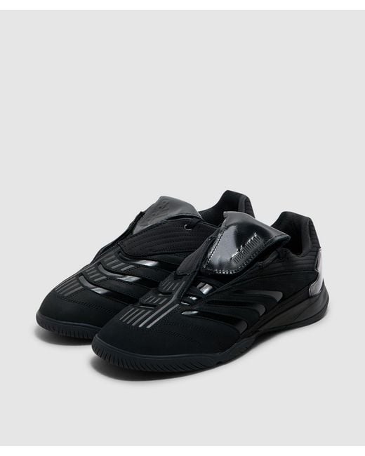 Adidas Black X Metalwood Predator Sala Sneaker (Core/Core/Core for men