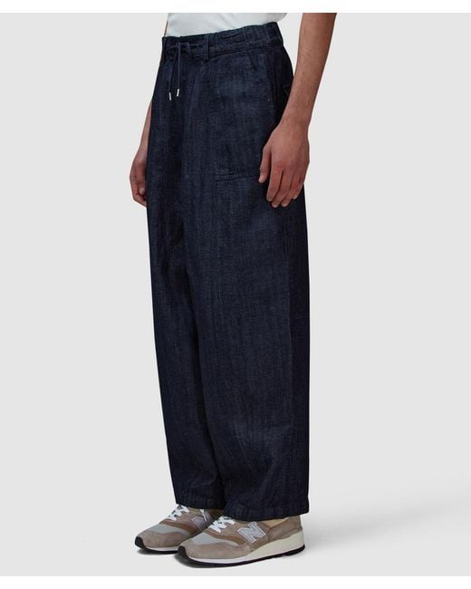 FRIZMWORKS Black Denim Balloon Pant for men