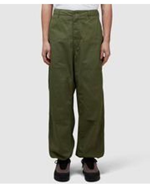 Engineered Garments Green Ripstop Painter Pant for men