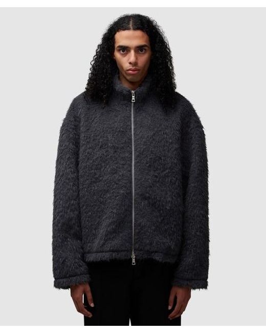 Track Jacket For Men, Faux Fur Trench Coat Dressy Jacket Fashion 並行輸入品 Palm Angels Black Leather Effect Faux-Leather Track Jacket Palm Angels