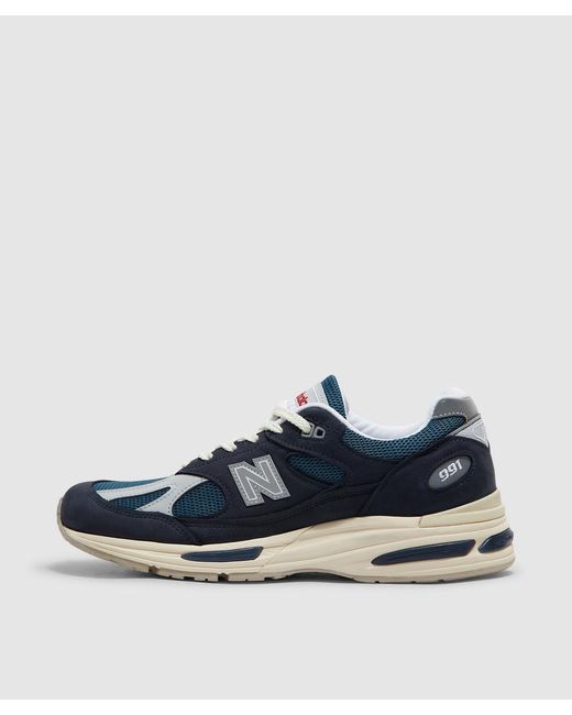 New Balance Blue Miuk 991 Sneaker
