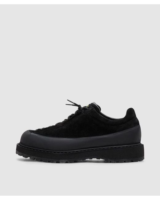 Stone Island Black Low Top Hiking Sneaker