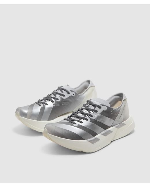 Y-3 White Adios Pro 4 Sneaker for men