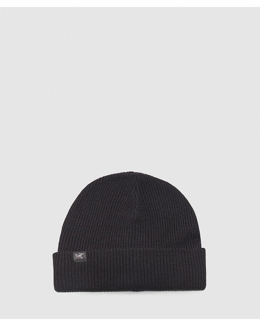 Arc'teryx Black Fisherman Beanie Hat for men