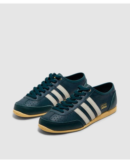 Adidas Blue Japan Decon Sneaker (Aurora Ivy/Cream/ Tint for men