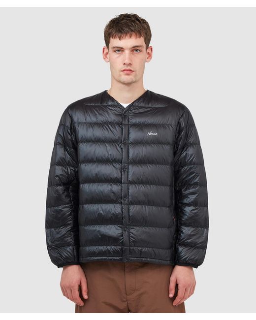 NANGA 7DAYS INNER DOWN CARDIGAN NANGA Men's Gray 7Days Inner Down