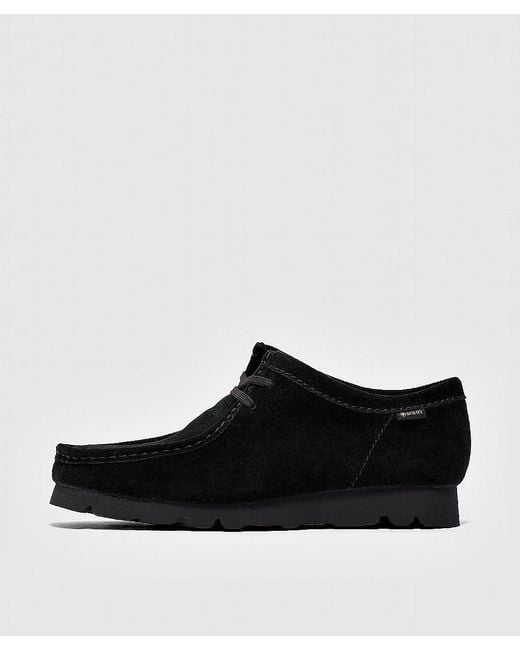 Clarks Black Wallabee Gtx Shoe (