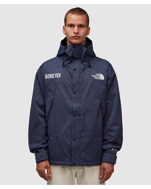 The North Face Blue Gore-tex Mountain Jacket for men