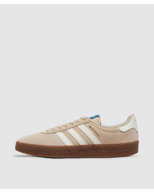 Adidas White Montreal Rm Sneaker (Magic/Chalk/Gum5
