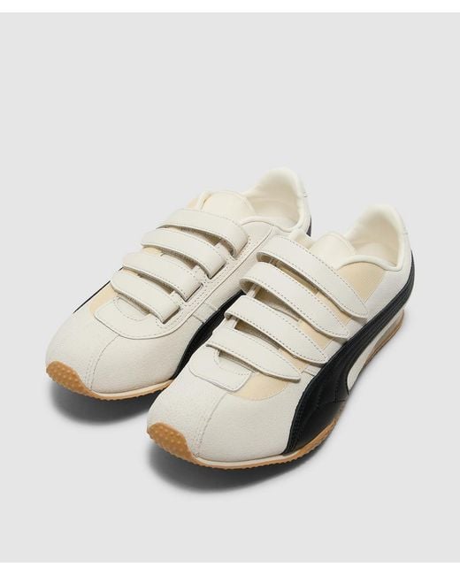 PUMA White H-Street Strap Sneaker (Warm for men