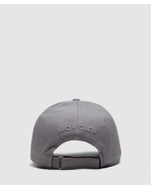 Moncler Gray Baseball Cap (Pastel