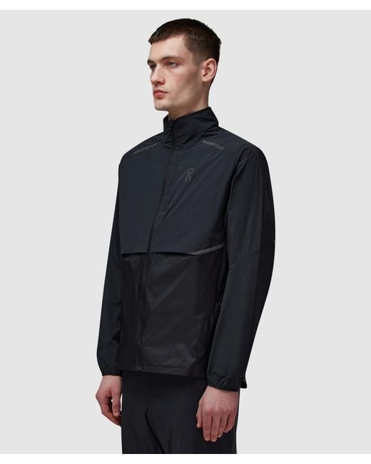 On Shoes Blue Weather Jacket for men
