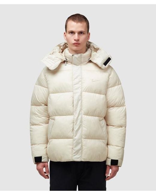 Nike Life Therma-fit Puffer Jacket in Natural for Men | Lyst Canada