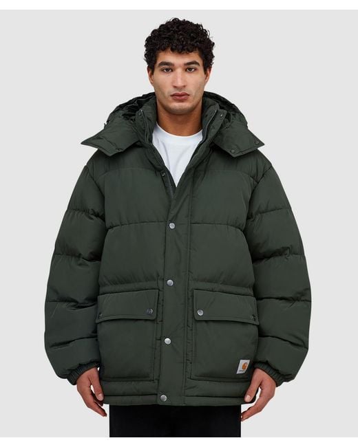 Carhartt Green Brent Jacket (Opuntia for men