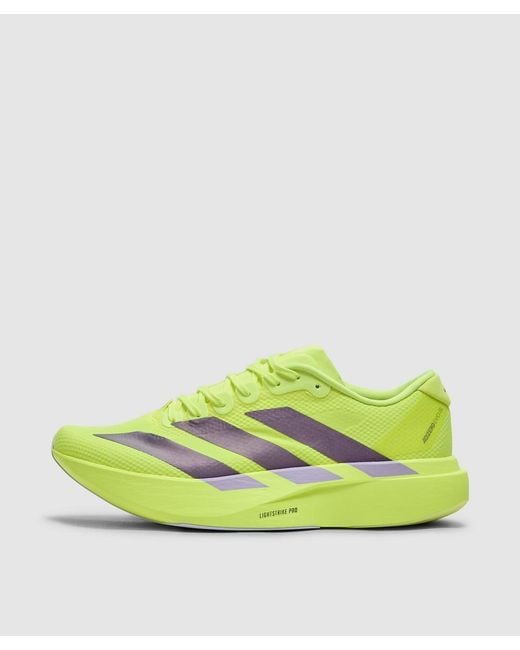 Adidas Originals Yellow Adidas Running Adizero Evo Sl Trainers for men