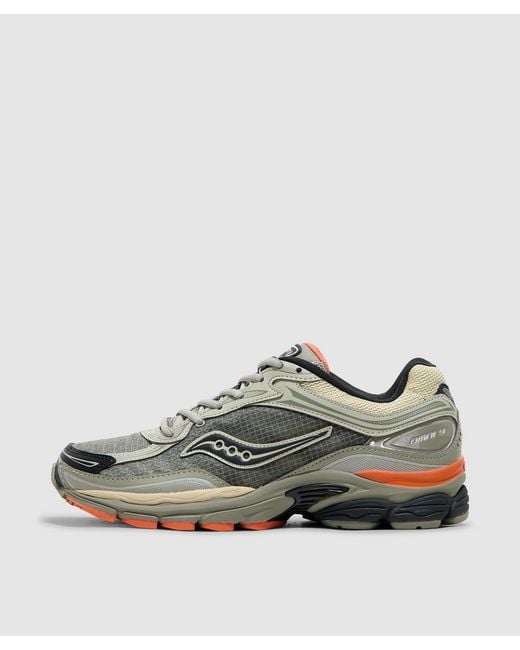 Saucony Green Progrid Omni 9 Ripstop Sneaker Stone/Alfalfa for men