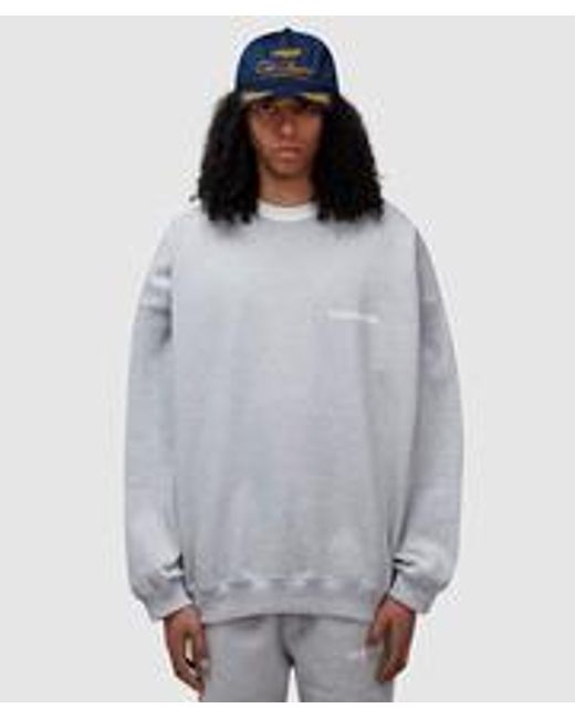 Cole Buxton Gray Sportswear Sweatshirt for men