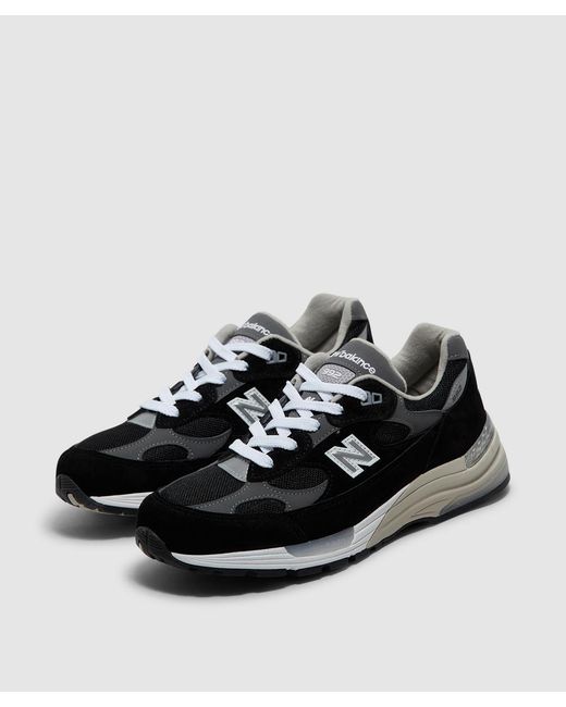 New Balance Black Mius 992 Sneaker