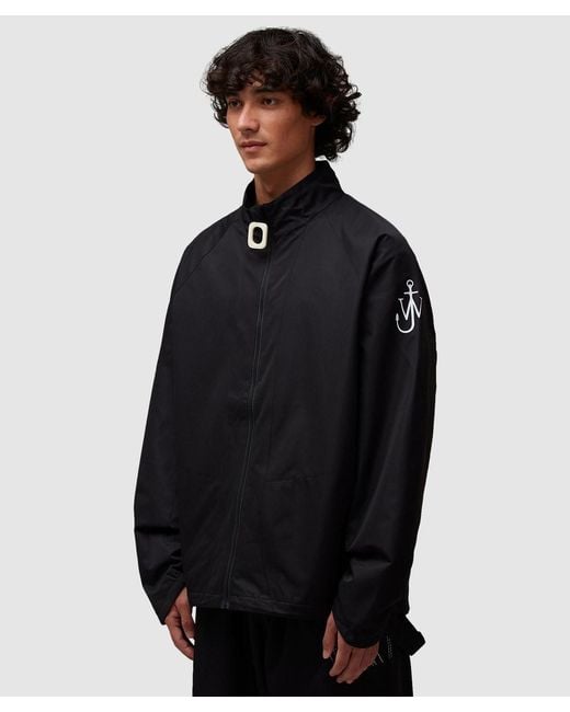 JW Anderson Track Jacket in Black for Men | Lyst