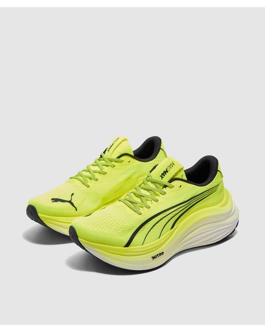 PUMA Yellow Magmax Nitro Sneaker for men