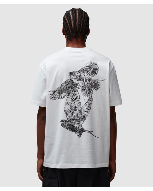 Y-3 Gray Bird T-Shirt ( for men