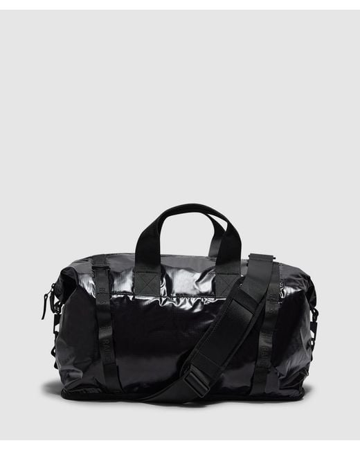 Rains Black Sibu Weekend Duffel Bag