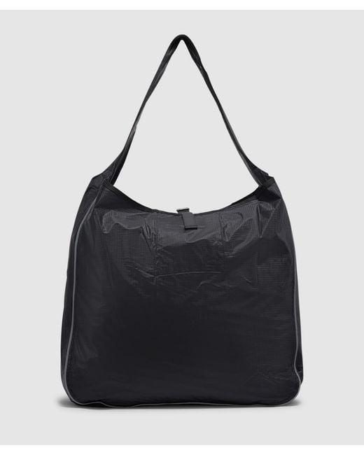 Purple Mountain Observatory Black Tech Tote Bag