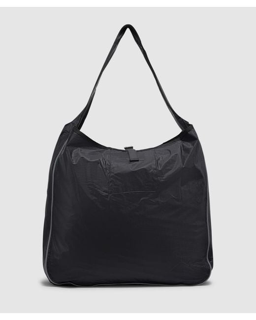 Purple Mountain Observatory Black Tech Tote Bag
