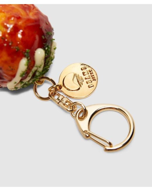 BEAMS Japan Orange X Sample Kobo Takoyaki Keychain (Takoyaki