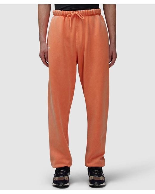 PATTA Orange Classic Washed Sweatpant for men