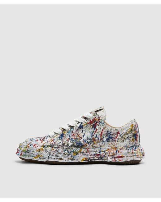 Maison Mihara Yasuhiro White Peterson 23 Og Paint Spatter Sneaker