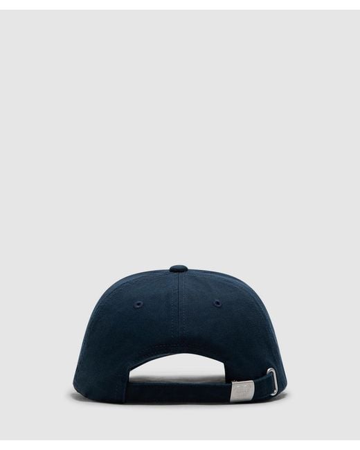 Human Made Blue 6 Panel Twill Cap