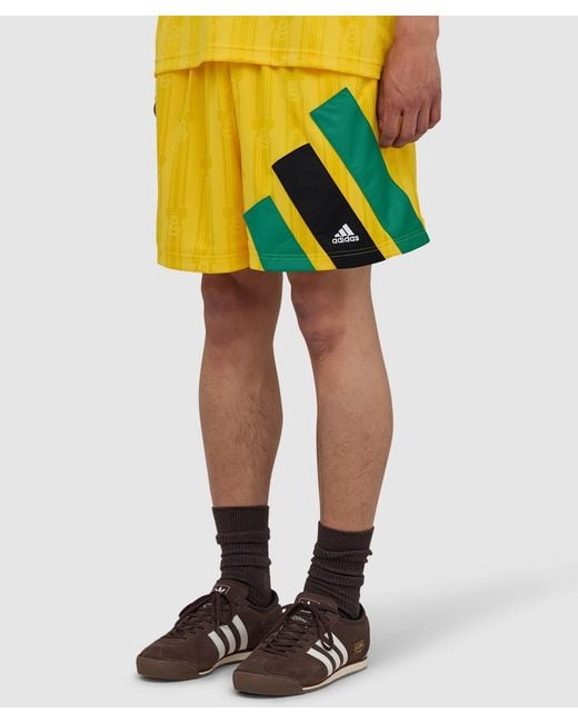 Adidas Yellow X Brain Dead X Disney Football Short (Bold for men