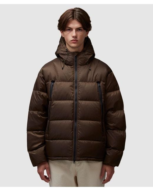 FRIZMWORKS Brown Altavia Down Parka Jacket for men