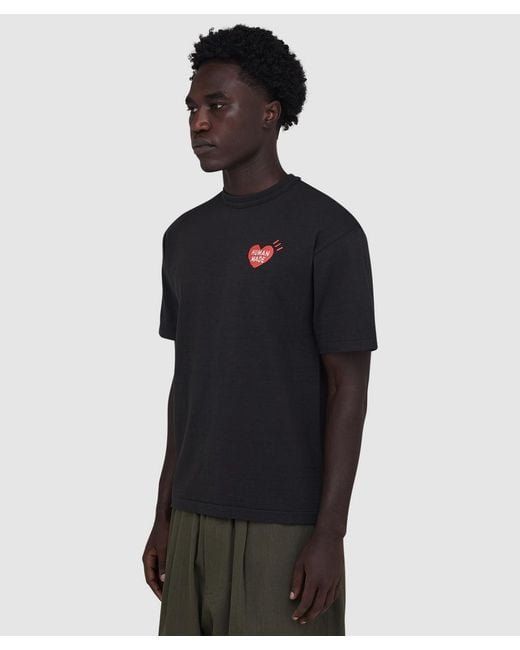 Human Made Black Duck On Top Of The World T-Shirt for men