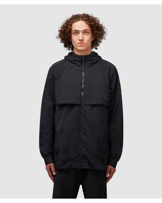 Canada Goose New Faber Wind Hooded Jacket in Blue for Men | Lyst