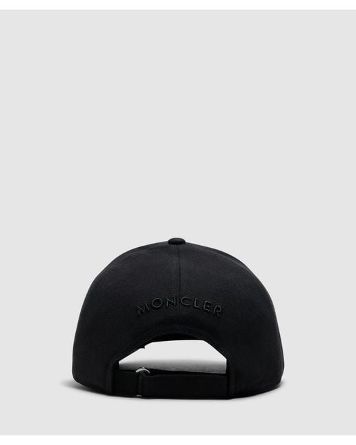 Moncler Black Baseball Cap