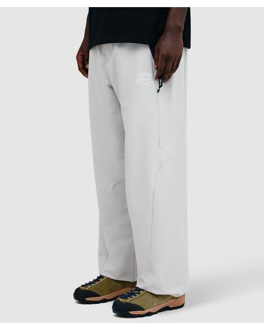 KARMA8A White Parachute Pant for men