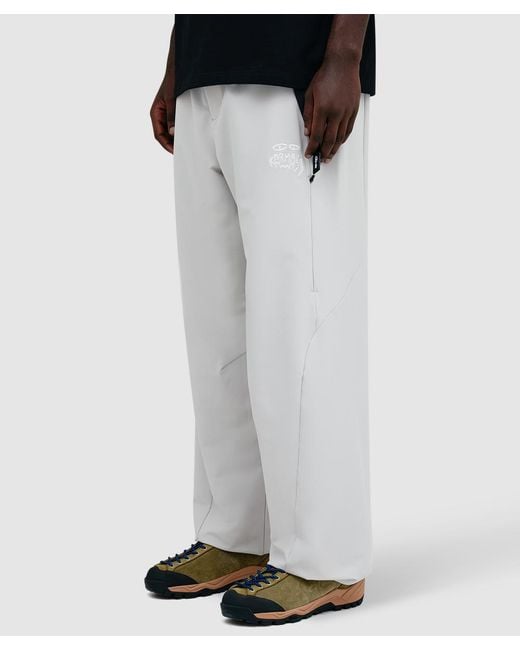 KARMA8A White Parachute Pant for men