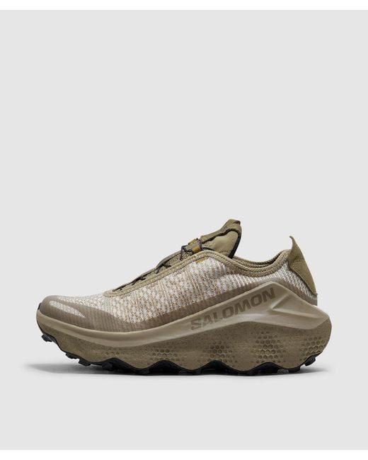 Salomon Lab Gray Quasar Advanced Sneaker (Fallen Rock/Stone/Bronze for men