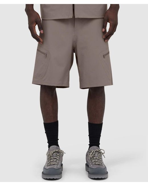 Hiking Patrol Natural Edge Lt Softshell Technical Short (Walnut for men