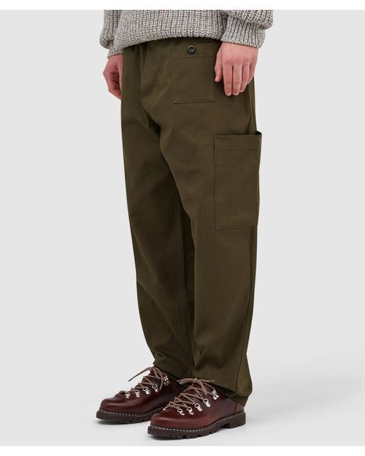 Cafe Mountain Green Rambler Cargo Pant (Moss for men