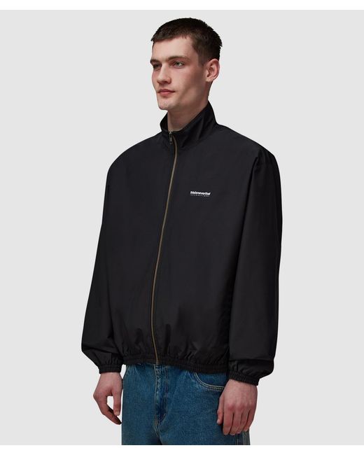 Thisisneverthat Black Intl Team Jacket for men